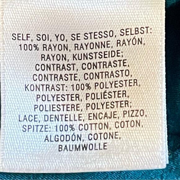 Meadow Rue long sleeve blouse shirt top size small S b25 - Picture 3 of 4